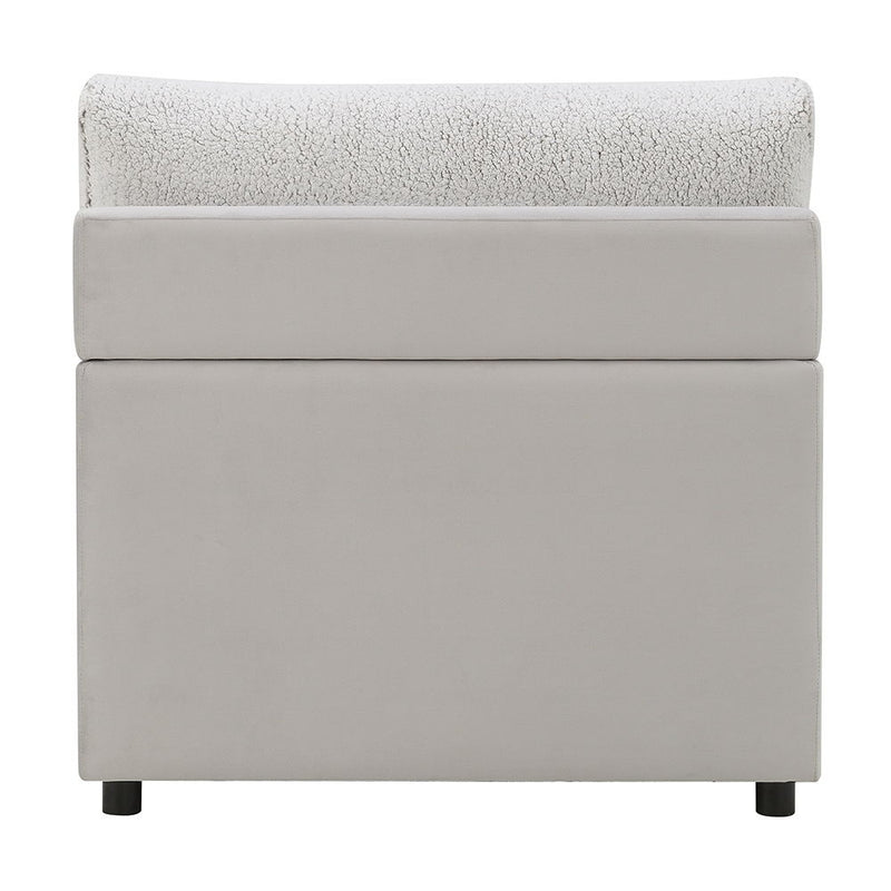 Tarrance - Modular Armless Chair - Gray
