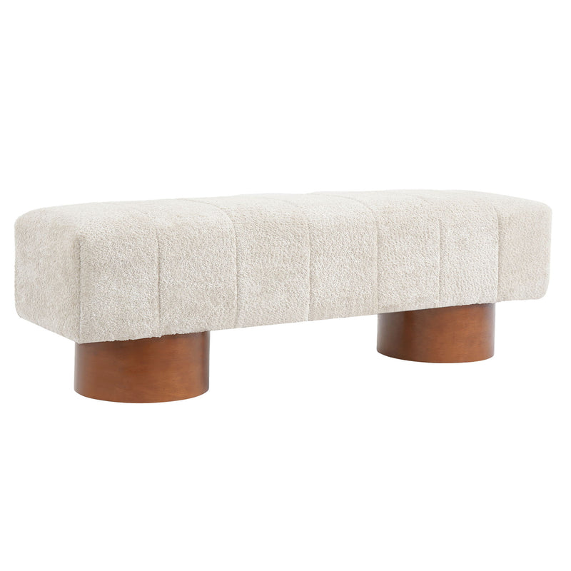 Modern Upholstered Dining Bench