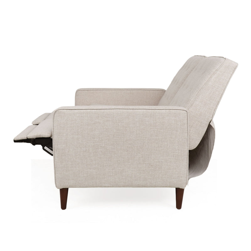 Manville - Contemporary Tufted Loveseat Pushback Recliner