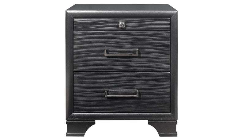 Jordyn - 5 Piece Full Bedroom Set - Gray