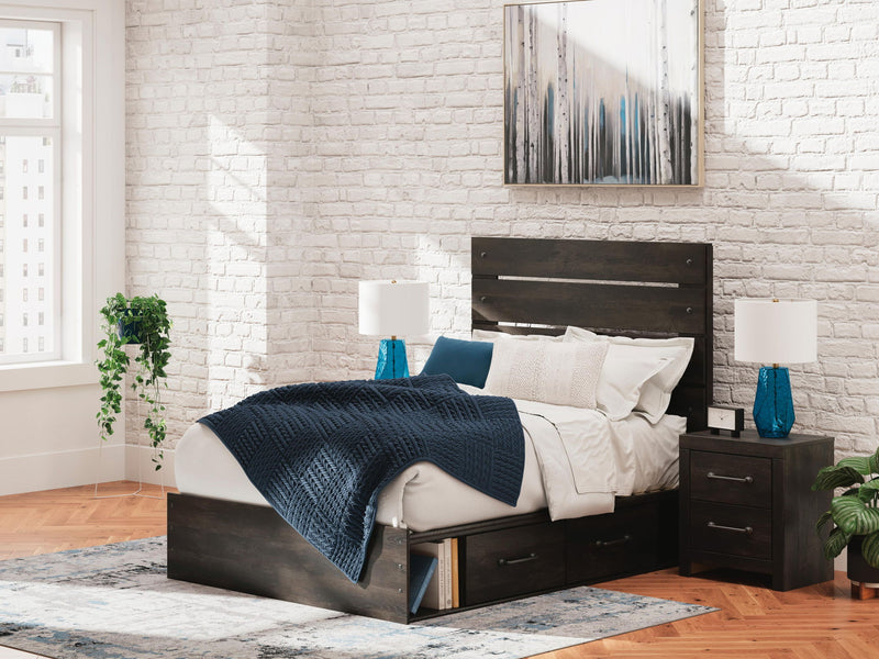 هوليفرن - سرير بانل مع مساحة تخزين