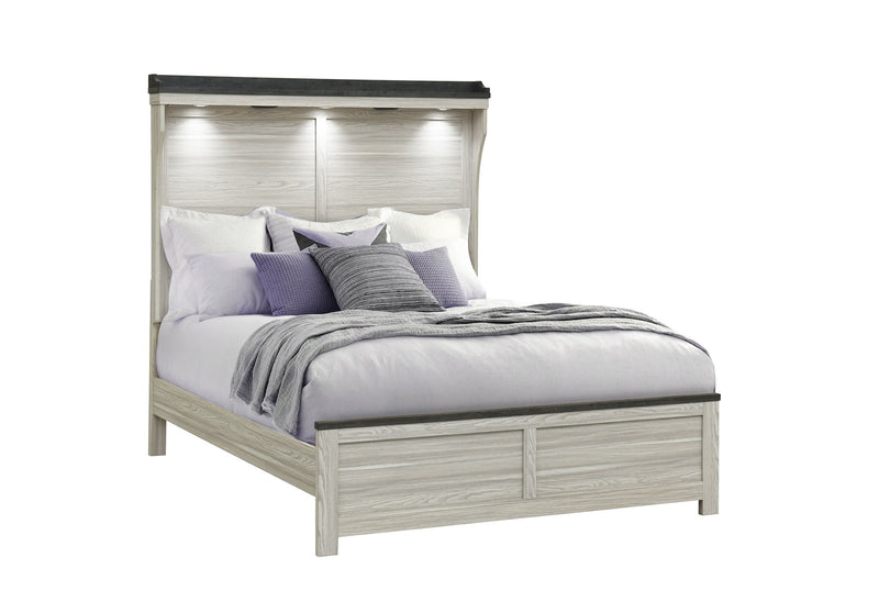 Ashley - 5 Piece Queen Bedroom Set - Brown