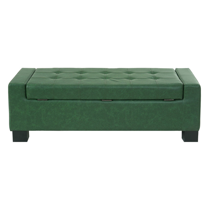 Tufted Storage Ottoman Bench