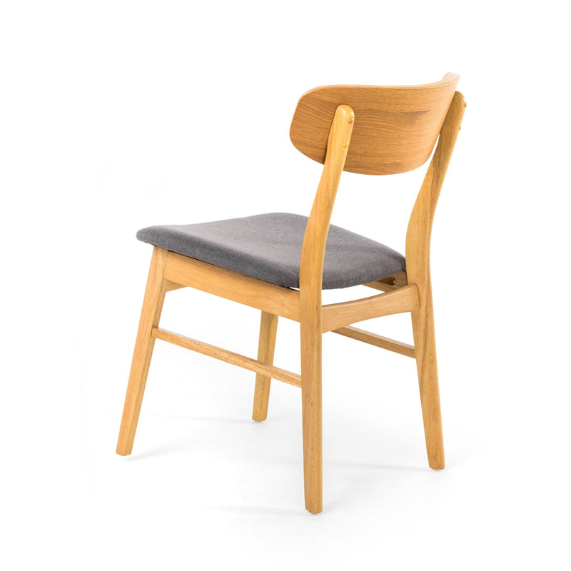 5 Piece Dining Set With Table And Upholstered Chairs