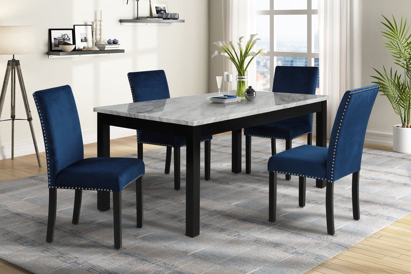 Celeste - Rectangle Table With Storage Shelf