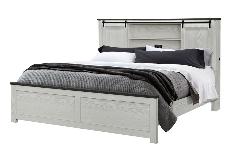 Ava - Full Storage Bed - Beige