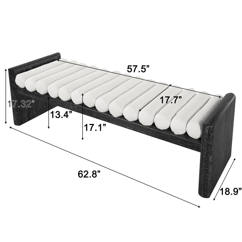 Modern Upholstered Bench