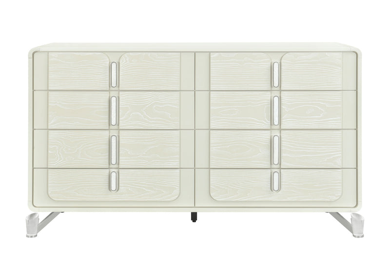 Lyra - 5 Piece King Bedroom Set - Beige