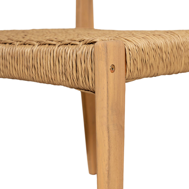 Dining Side Chairs, Indoor Outdoor Armless Chair (Set of 2)