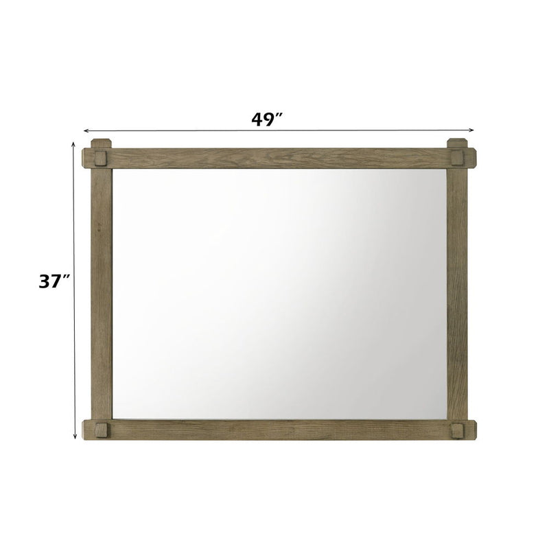 Colton - Mirror - Antique White Oak
