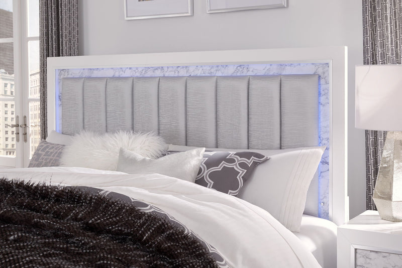 Santorini - 5 Piece Full Bedroom Set - White