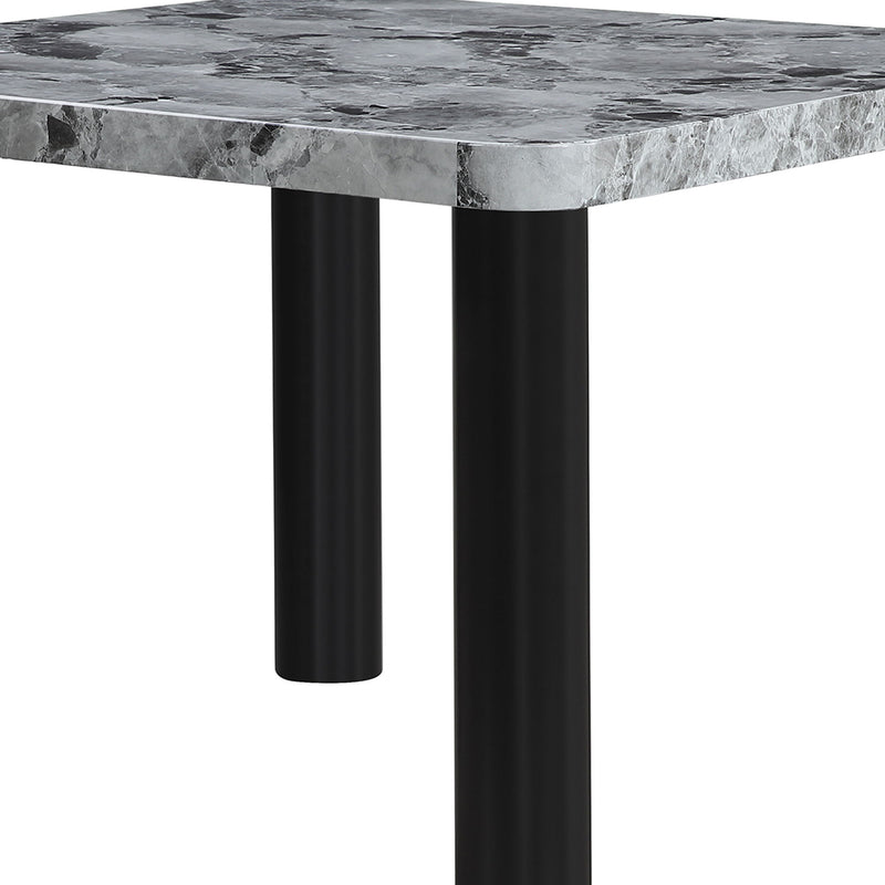 Square Frame Dining Table - Gray