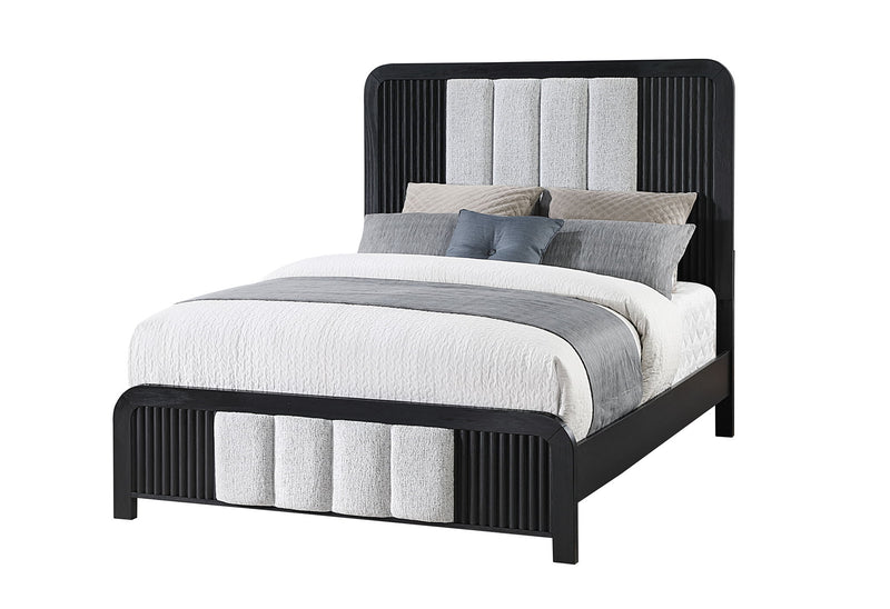 Beckett - 5 Piece Queen Bedroom Set With Cooler And Speaker - Black