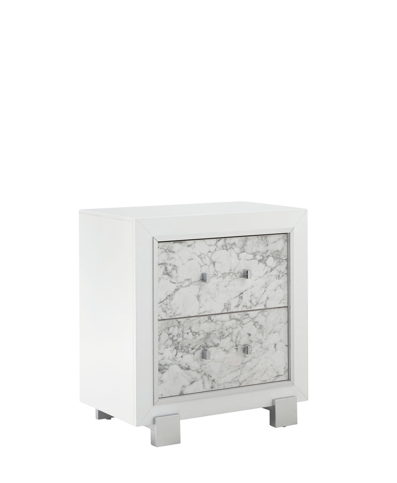 Santorini - 5 Piece King Bedroom Set - White