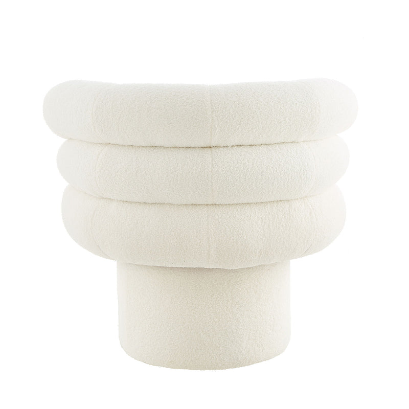 Round Swivel Accent Chair For Living Room