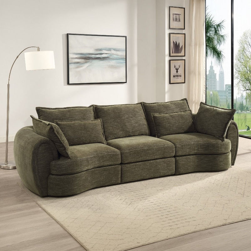 Leighton - Modular Arm Chair With 3 Pillows