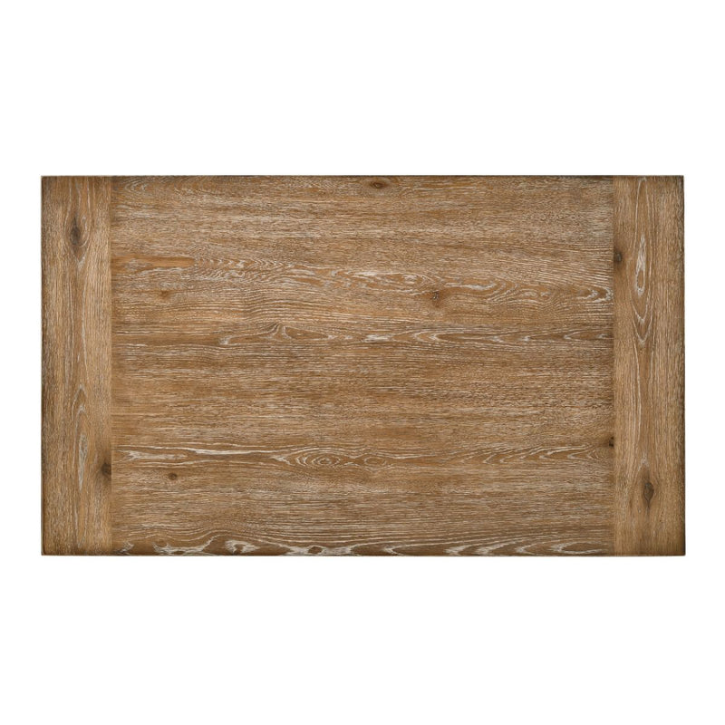 Farsiris - Counter Height Table - Weathered Oak