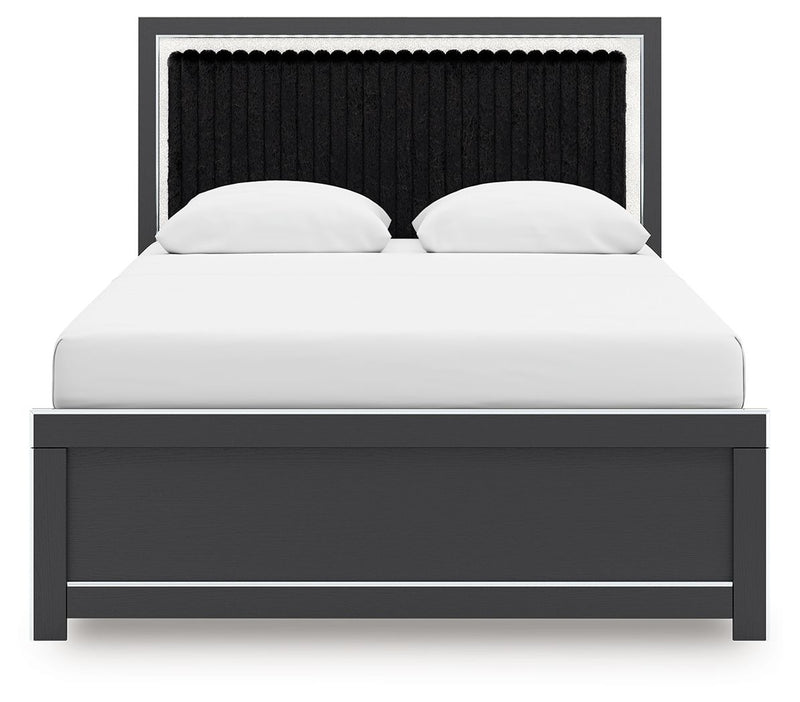 Zuraleus - Upholstered Panel Bed