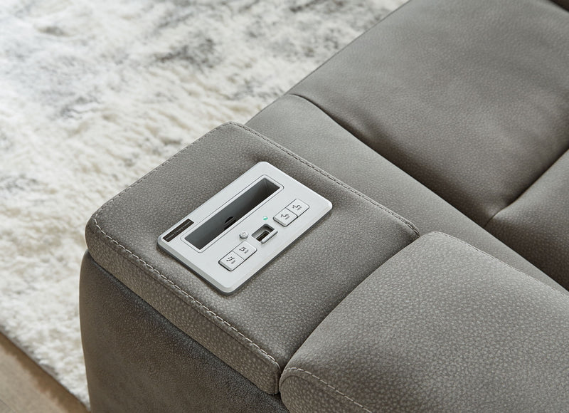 Next-Gen Durapella - Power Recliner/Headrest - Slate