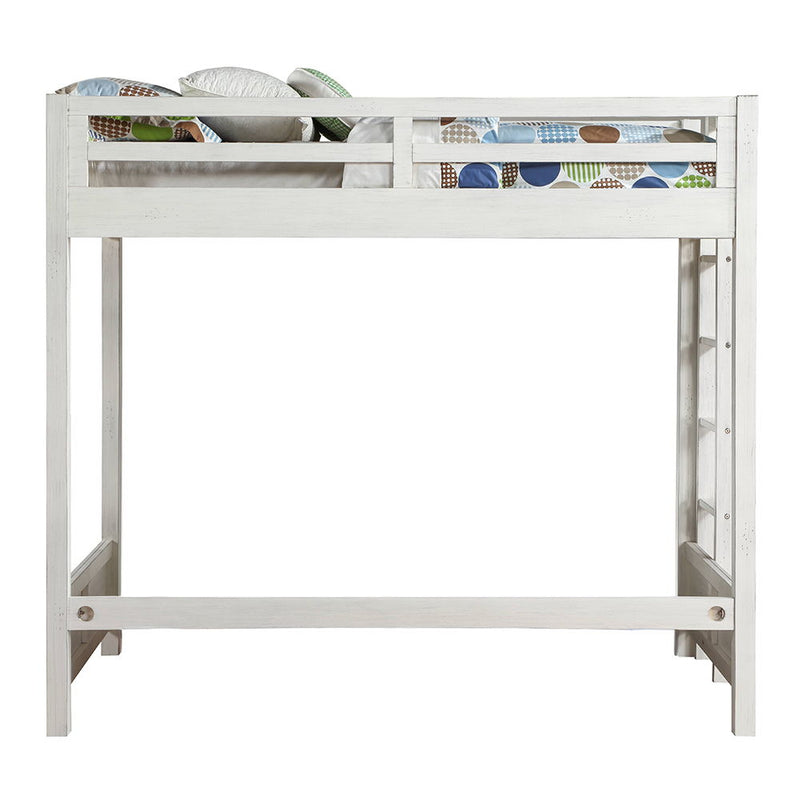 Celerina - Twin Loft Bed - Weathered White