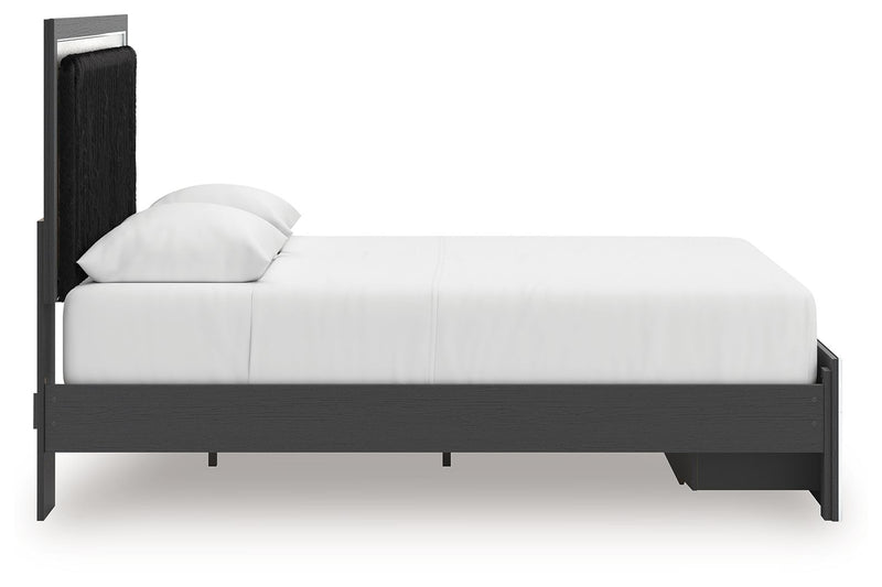 Zuraleus - Upholstered Panel Platform Storage Bedroom Set