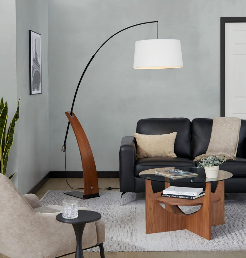 روبين - مصباح أرضي بتصميم Mid-Century Modern