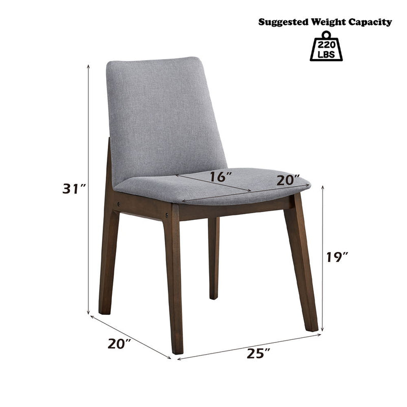 Kaela - Side Chair (Set of 2) - Walnut