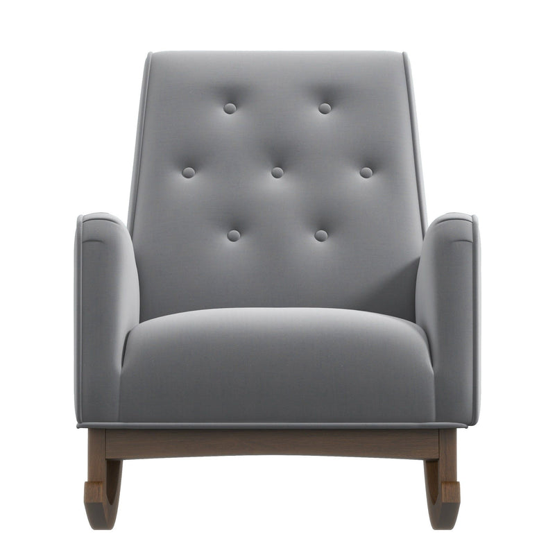 Demetrius - Solid Wood Rocking Chair