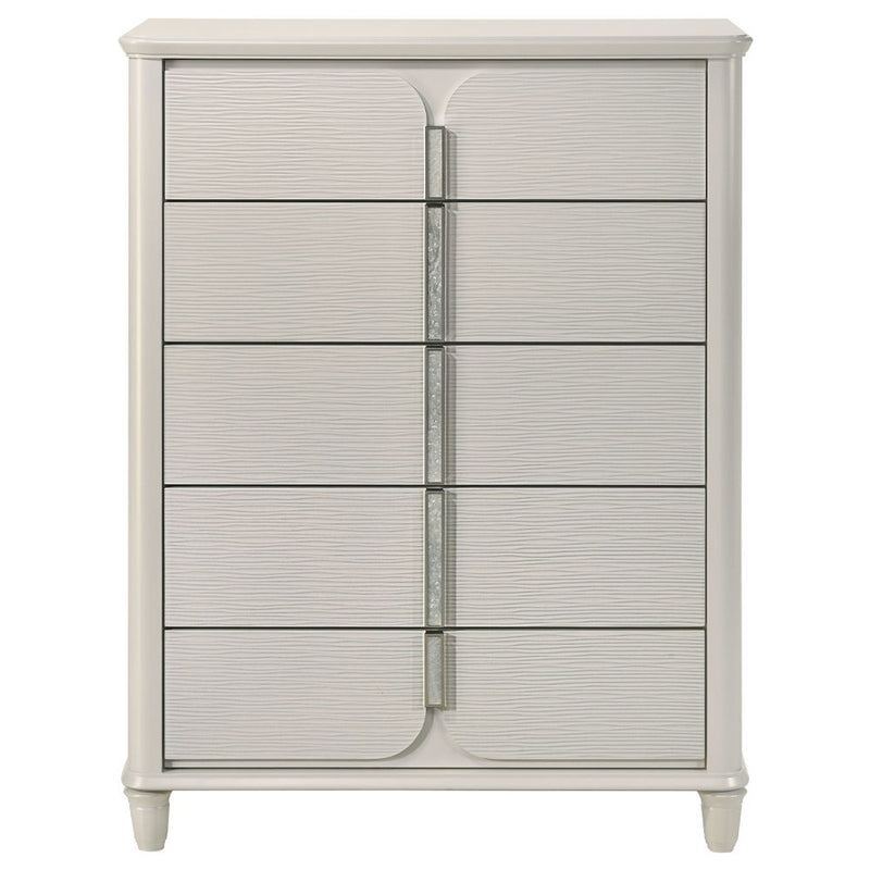 Laveda - Chest - Pearl White