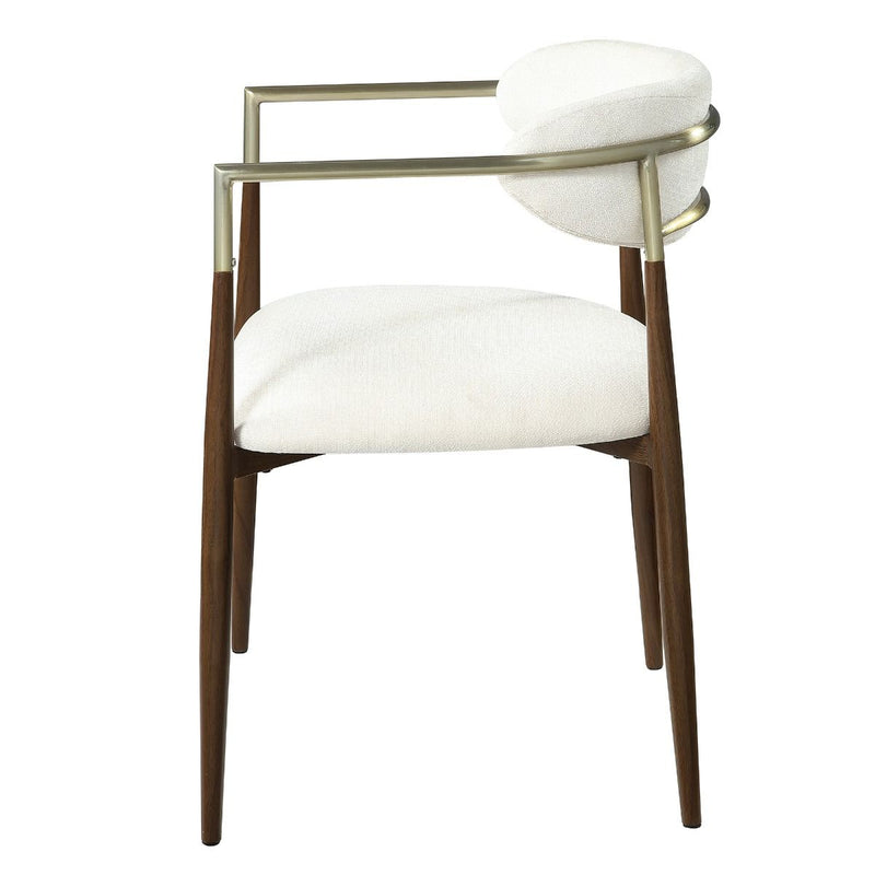 Clayten - Arm Chair (Set of 2) - Brown Oak