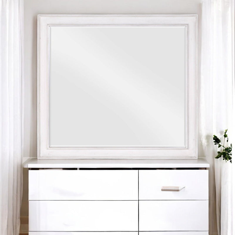 Katia - Mirror - Rustic Gray & Weathered White