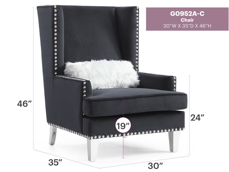 Elegant Traditional Accent Chair