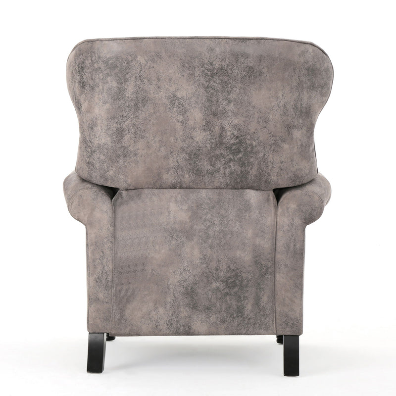 Modern Manual Push Back Recliner Chair