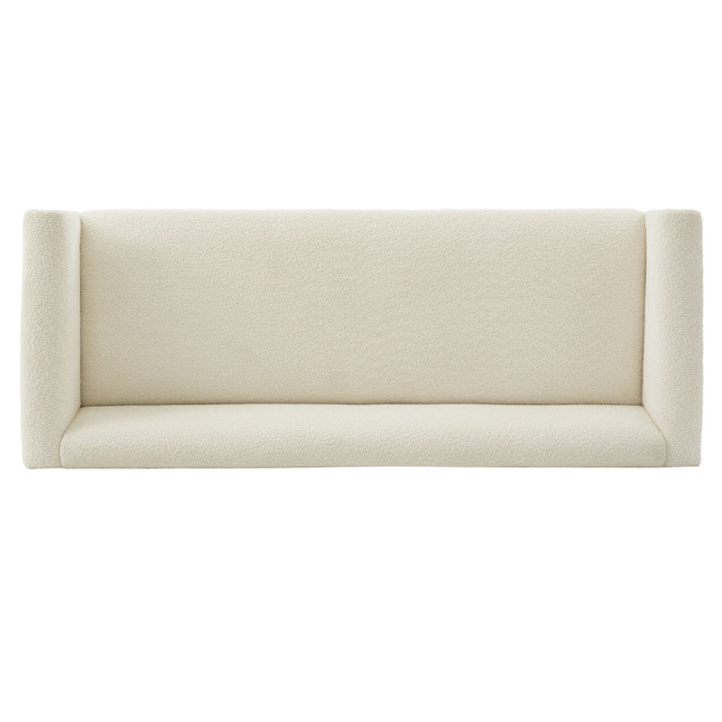 3 Seater Sofa With Armrests For Living Room