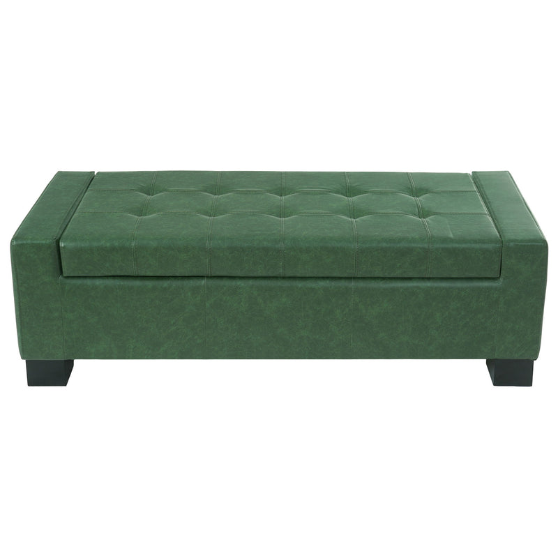 Tufted Storage Ottoman Bench