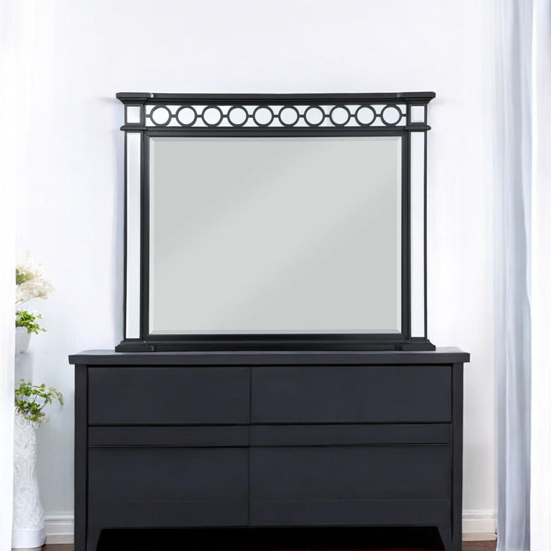 Varian II - Mirror - Mirrored, Black & Sliver