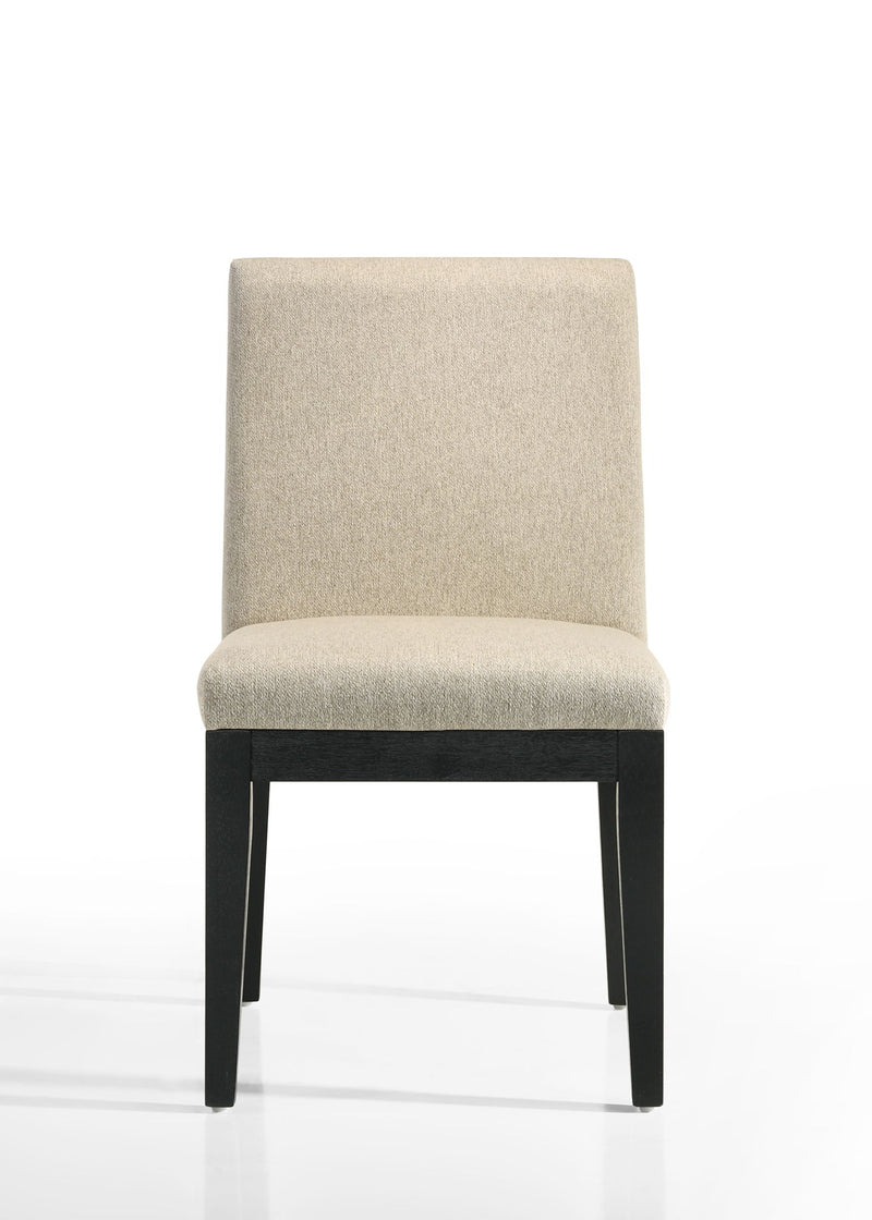 Jasper - Contemporary Round Dining Table With Finish Chairs