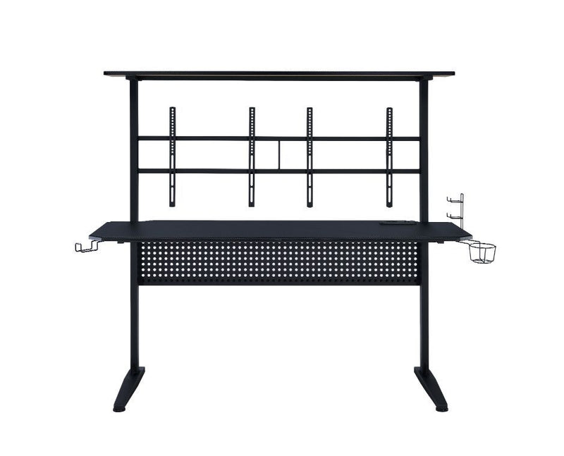 Canzi - Gaming Desk With USB - Black