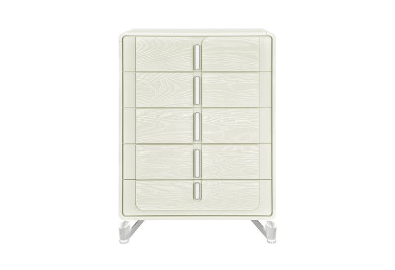 Lyra - 5 Piece Queen Bedroom Set - Beige