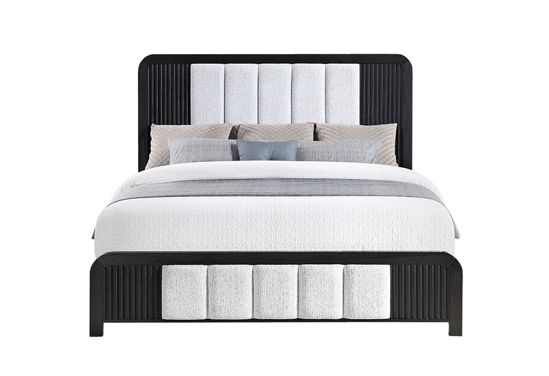 Beckett - 5 Piece King Bedroom Set With Cooler And Speaker - Black