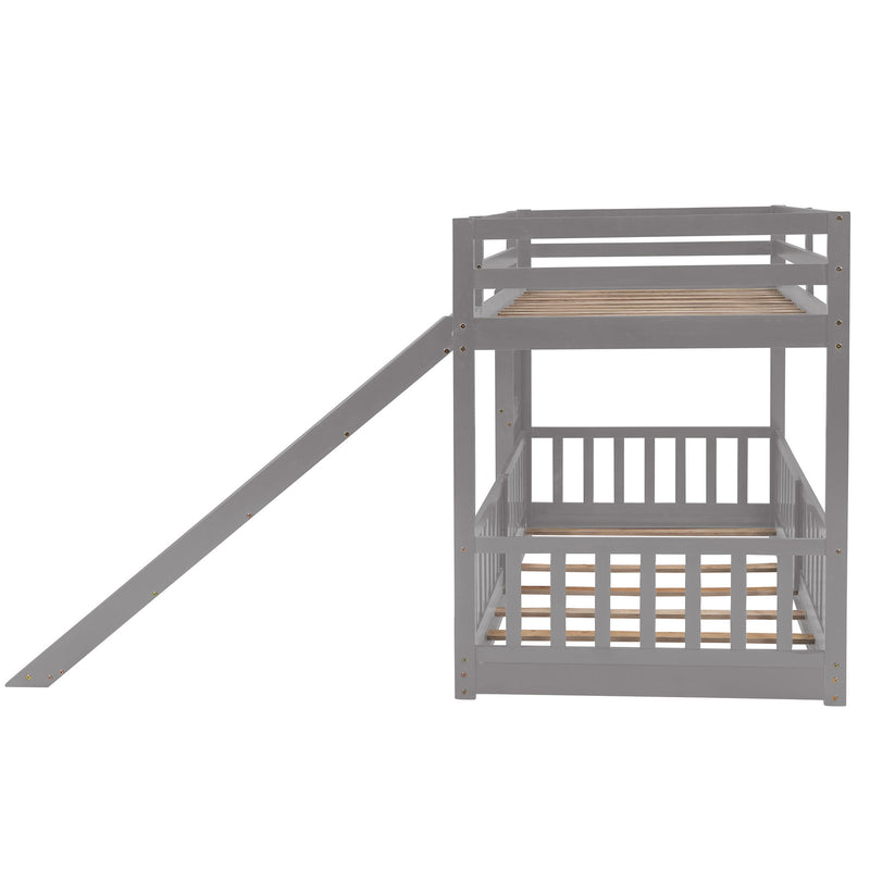 Functional Bunk Bed & Convertible Ladder And Slide