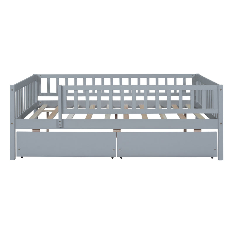 Multifunctional Wooden Daybed Bed