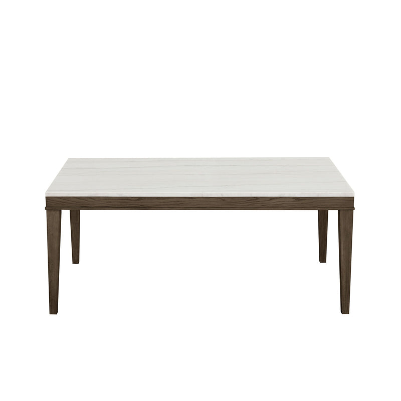 Essence - 70" Rectangle Dining Table With Marble Top