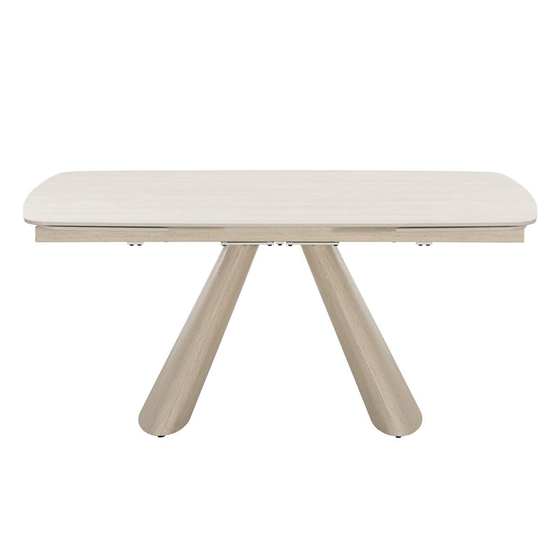 Cassian - Dining Table With Ceramic Top - Cream