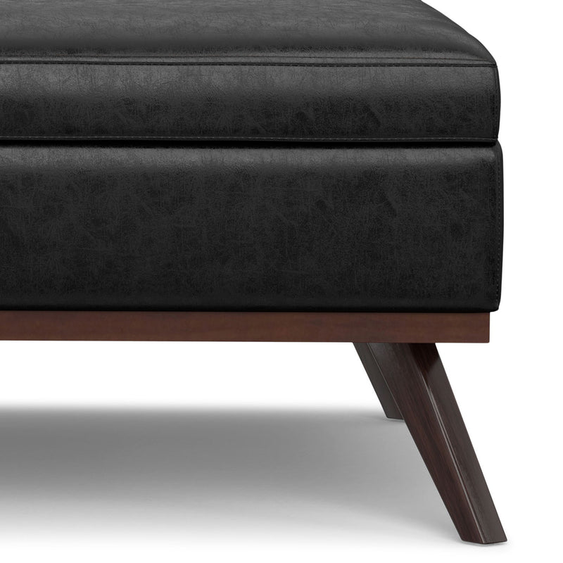 Owen - Multifunctional Square Coffee Table Storage Ottoman
