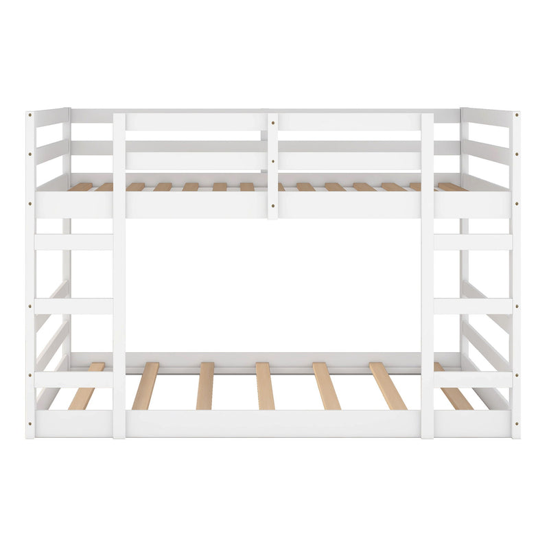 Solid Construction, Bunk Bed With Ladder