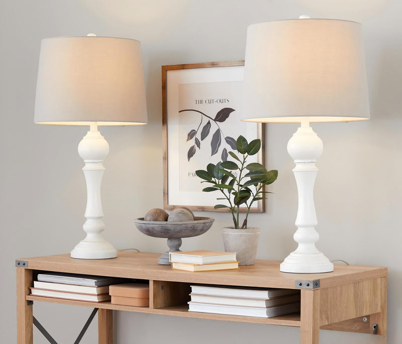 Winston - Farmhouse Poly Table Lamp (Set of 2)
