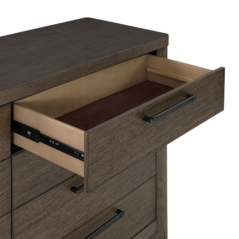 8 Drawer Dresser With Rustic Design