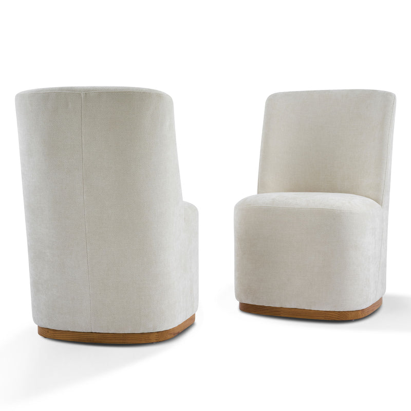 Dining Table Set With 4 Upholstered Dining Chairs