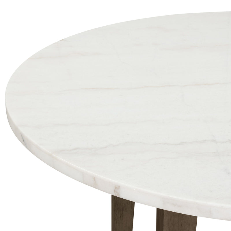 Essence - 54" Round Dining Table With Marble Top